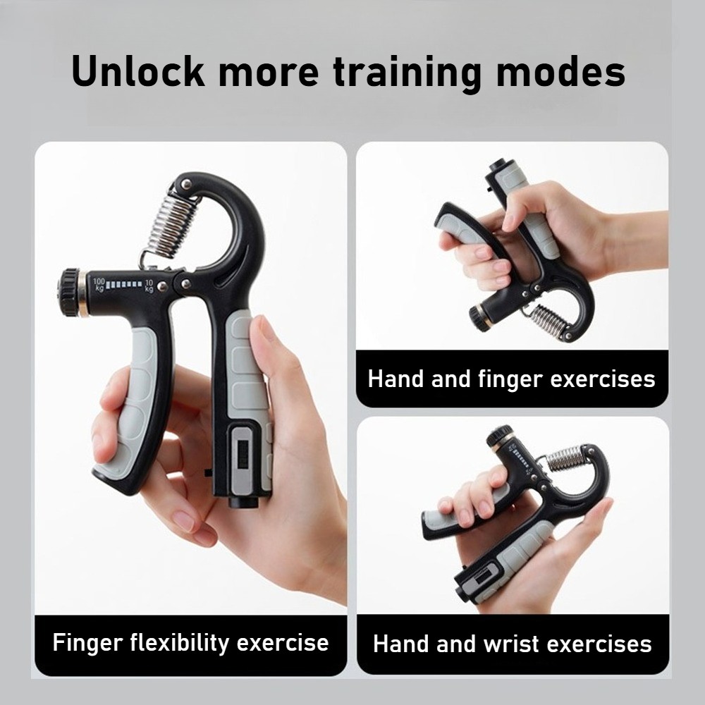 Grip Strength Trainer Forearm Strengthener Hand Squeezer Adj 6