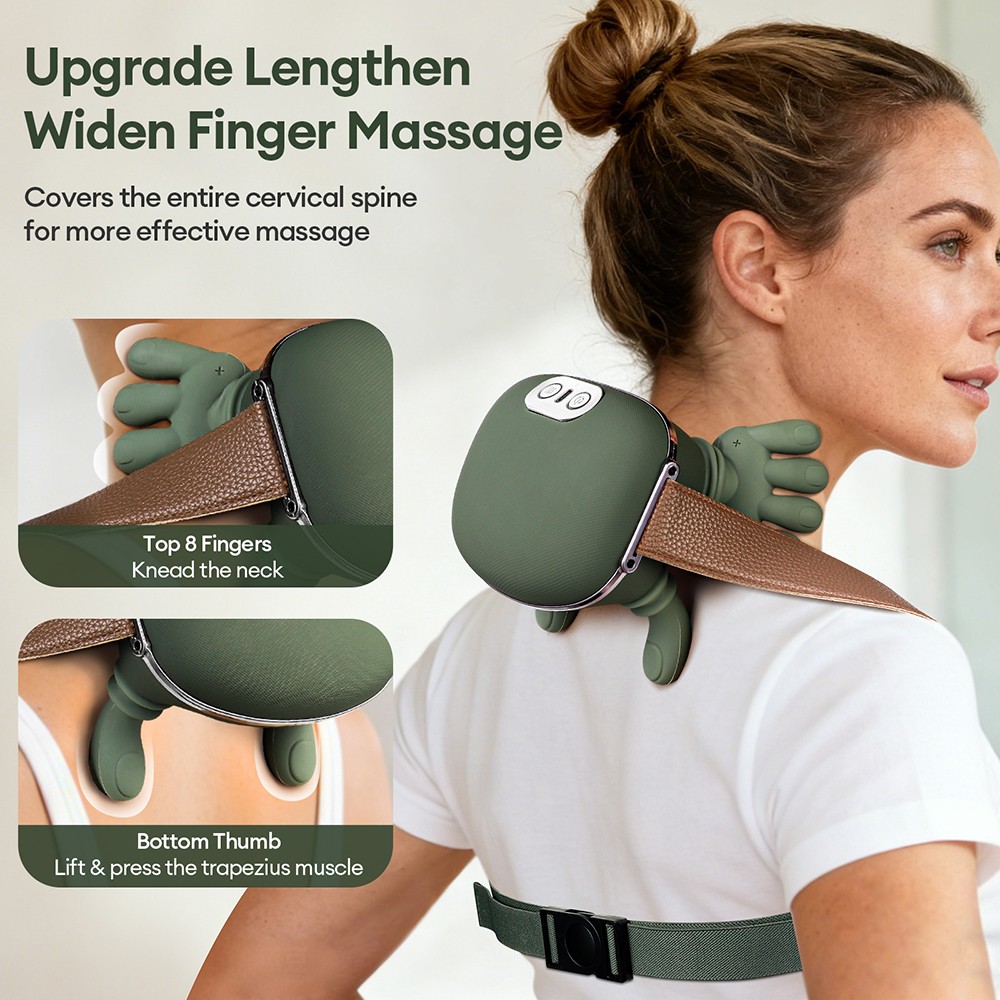 4D Bionic Finger Neck Shoulder Massager Wireless Neck Cervic 3