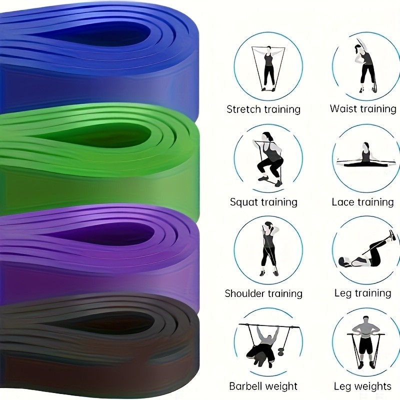 Resistance Bands Set Pull Straps Assistive Pull-Up Bands Exe 3