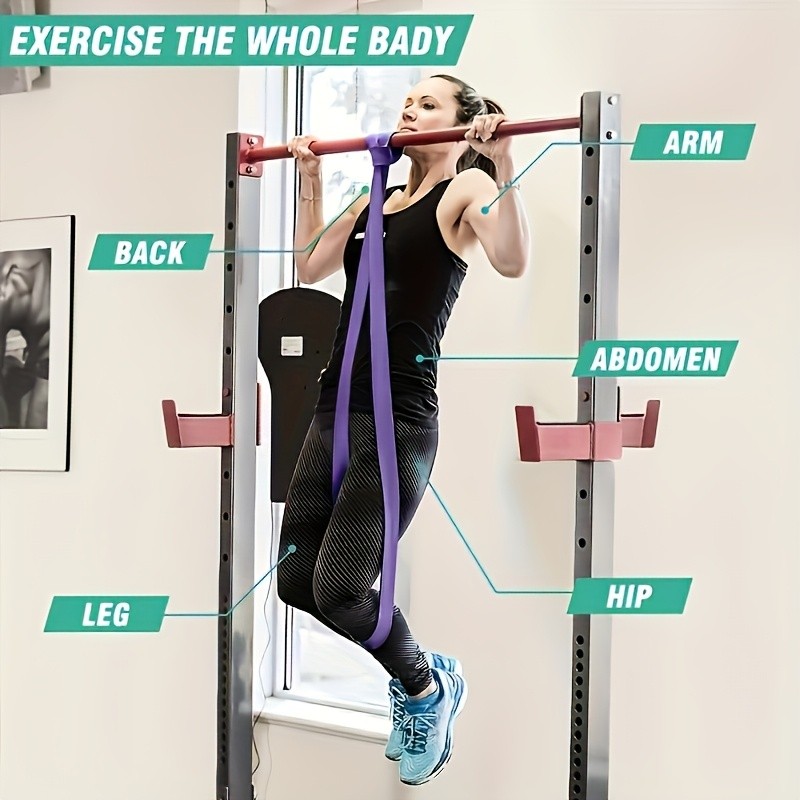 Resistance Bands Set Pull Straps Assistive Pull-Up Bands Exe 4