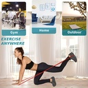 Resistance Bands Set Pull Straps Assistive Pull-Up Bands Exe 6