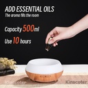 High Quality 500ml Aromatherapy Essential Oil Diffuser Wood  5