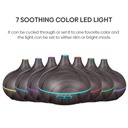 High Quality 500ml Aromatherapy Essential Oil Diffuser Wood  6
