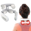 4-head Neck Massager USB Rechargeable Cervical Massager with 4