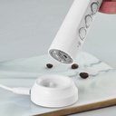 Electric Milk Frother Foam Maker Handheld Foamer High Speeds 5