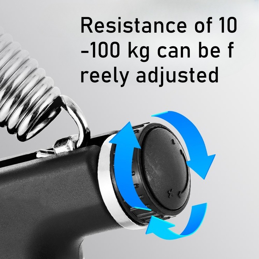 10-100kg Adjustable Hand Grip Strengthener Hand Grip Trainer 2