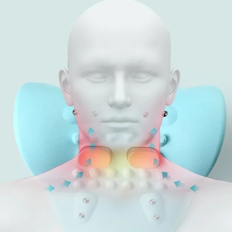 Electric Cervical Massager Neck Shoulder Stretcher Relaxer 4