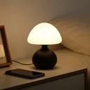 Modern Minimalist Mushroom Table Lamp with Three Color Switc 2