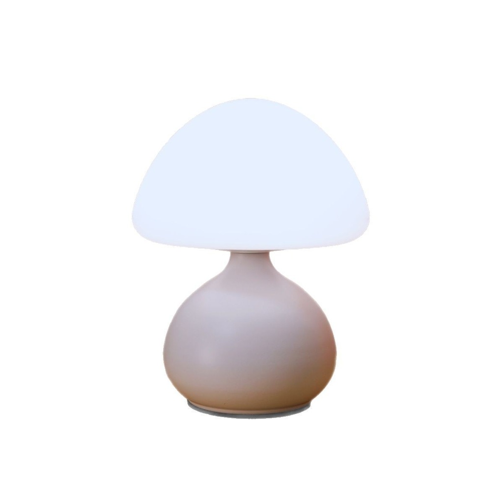 Modern Minimalist Mushroom Table Lamp with Three Color Switc 4