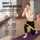 Fitness Resistance Bands Set Rubber Loop Strength Training W 5