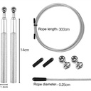 WorthWhile Crossfit Jump Rope Professional Speed Bearing Ski 4