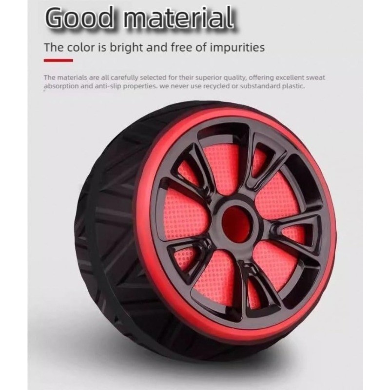Silent Non-Slip Ab Roller Wheel-Premium Abdominal Exercise E 4