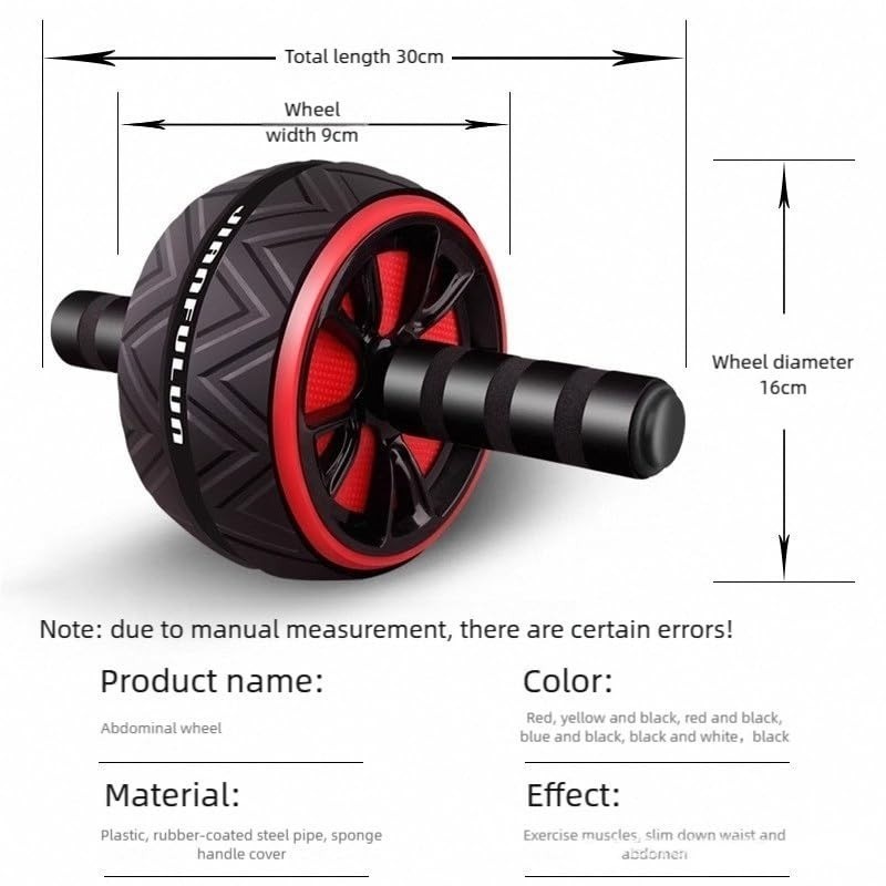 Silent Non-Slip Ab Roller Wheel-Premium Abdominal Exercise E 6