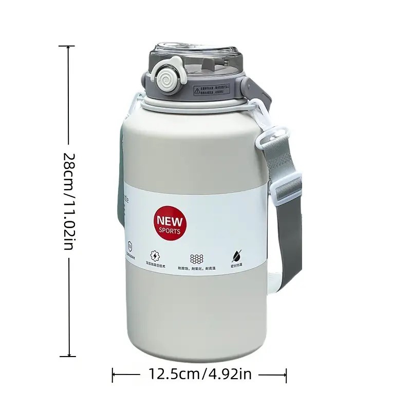 2L/ 67.63oz Large Capacity Stainless Steel Insulated Tumbler 5