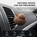 Car & Home Essential Oil Diffuser - Made of Wood Mini Cute N 3