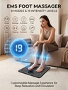 EMS Foot Massager Rechargeable Massage Pad Foot Relaxation P 4