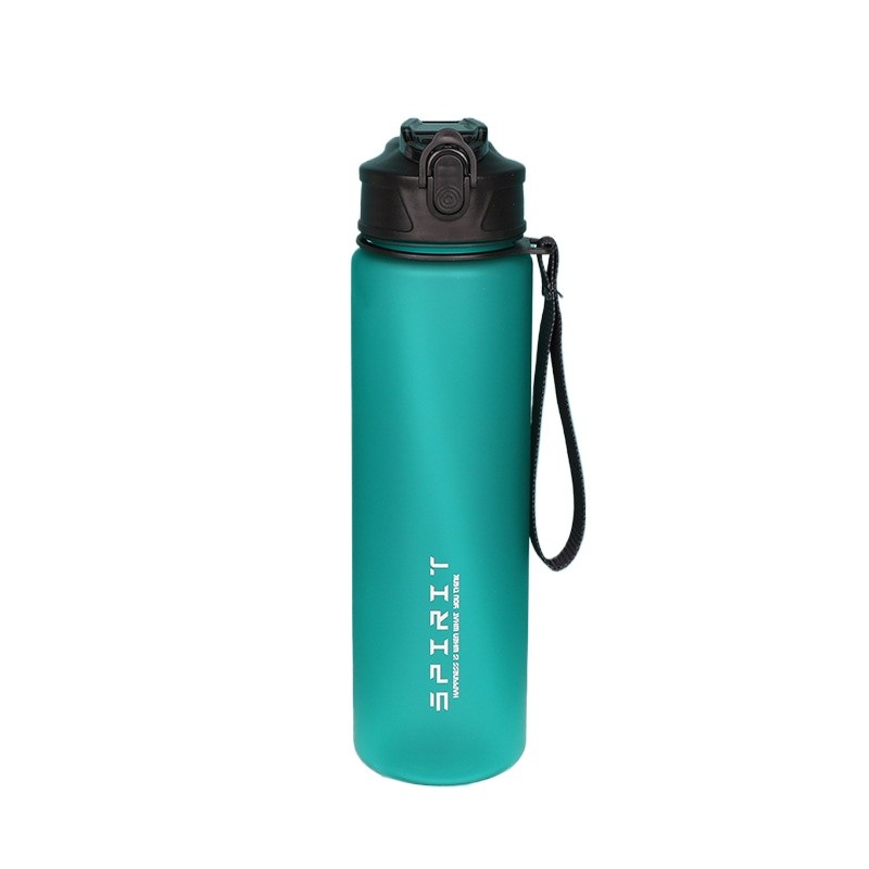 750ml Water Bottle with Straw Time Marker Large Capacity Motivational