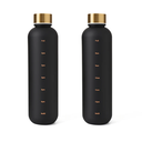 Bouteille de 1000ML avec marqueur de temps