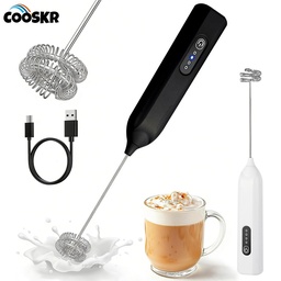 Milk Frother Egg Beater Mini Coffee Whisk Mixer Rechargeable Electric